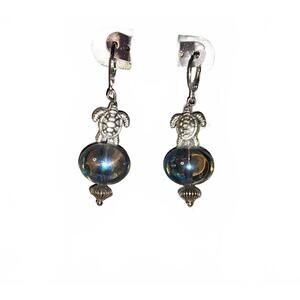 Orb Turtle Earrings